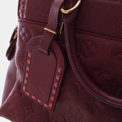 Pre Owned Louis Vuitton Burgundy Empriente Vosges PM