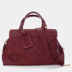 Pre Owned Louis Vuitton Burgundy Empriente Vosges PM