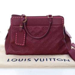Pre Owned Louis Vuitton Burgundy Empriente Vosges PM