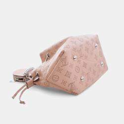 Pre Owned Louis Vuitton Pink Monogram Mahina Bella