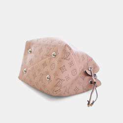 Pre Owned Louis Vuitton Pink Monogram Mahina Bella