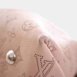 Pre Owned Louis Vuitton Pink Monogram Mahina Bella