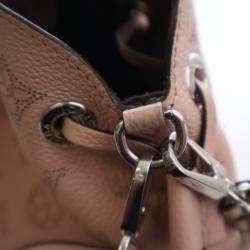 Pre Owned Louis Vuitton Pink Monogram Mahina Bella