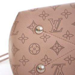Pre Owned Louis Vuitton Pink Monogram Mahina Bella