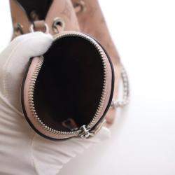 Pre Owned Louis Vuitton Pink Monogram Mahina Bella