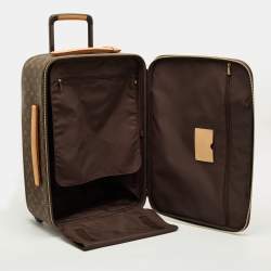 Pre Owned Louis Vuitton Pegase Legere 55 Monogram Canvas Rolling Luggage