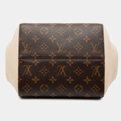 مملوكة مسبقًا حقيبة لوي فيتون فولد توت بني مونوجرام PM