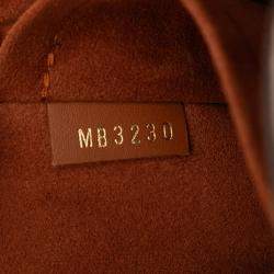 مملوكة مسبقًا حقيبة لوي فيتون فولد توت بني مونوجرام PM