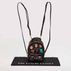 Pre Owned Louis Vuitton Palm Springs Sticker Monogram Canvas Mini Backpack