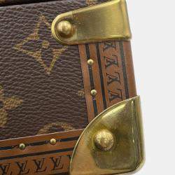 Pre Owned Louis Vuitton Brown Monogram Jewelry Box