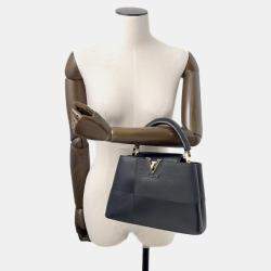 مملوكة مسبقًا Louis Vuitton Capucines BB Handbag In Enamel And Leather Shoulder Bag