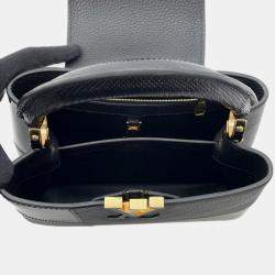مملوكة مسبقًا Louis Vuitton Capucines BB Handbag In Enamel And Leather Shoulder Bag