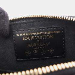 Pre Owned حقيبة لويس فيتون ألما بيبي جلد إيبي في نوار بلاك