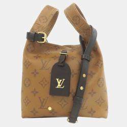 Pre Owned Louis Vuitton Atlantis Bb Handbag Monogram Reverse