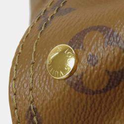 Pre Owned Louis Vuitton Atlantis Bb Handbag Monogram Reverse