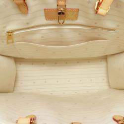 Pre Owned حقيبة لوي فيتون أون ذا جو جي إم أوكيناوا إصدار محدود قماش توت