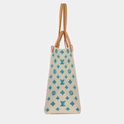 Pre Owned حقيبة لوي فيتون أون ذا جو جي إم أوكيناوا إصدار محدود قماش توت