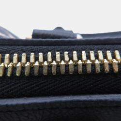 مملوكة مسبقًا Louis Vuitton Speedy Bandouliere 25 Black Monogram Empreinte Leather Top Handle Bag