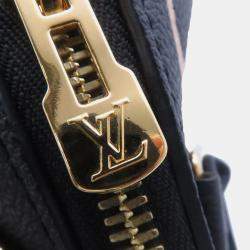 مملوكة مسبقًا Louis Vuitton Speedy Bandouliere 25 Black Monogram Empreinte Leather Top Handle Bag