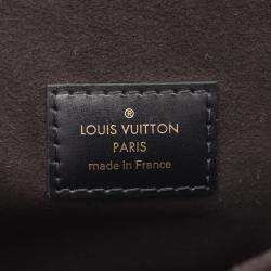 Pre Owned Louis Vuitton Pochette Metis MM Brown Coated Canvas Leather Shoulder Bag