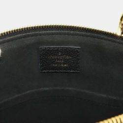 Pre Owned حقيبة كتف لويس فيتون بيتيت باليه بي إم مونوغرام امبرينت بلونين جلد أسود وبيج