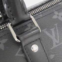 مملوكة مسبقًا Louis Vuitton Monogram Eclipse Keepall Bandouliere 35Cm Boston Bag