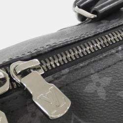 مملوكة مسبقًا Louis Vuitton Monogram Eclipse Keepall Bandouliere 35Cm Boston Bag
