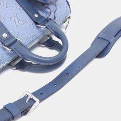 Pre Owned Louis Vuitton Monogram Heritage Keepall Bandouliere 25Cm Boston Bag