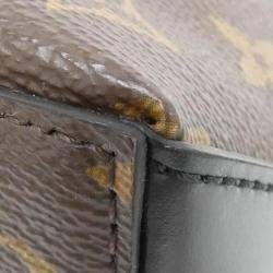 مملوكة مسبقًا Louis Vuitton Monogram Macassar Weekend Tote Gm Handbag