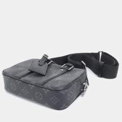 Pre Owned Louis Vuitton Monogram Eclipse Nano Pdv Handbag