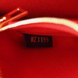 Pre Owned حقيبة لوي فيتون اون ذا قو كبرة قماش مطلي مونوغرام جاينت ريفيرس بني بيج