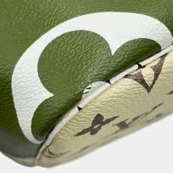 Pre Owned Louis Vuitton Monogram Giant Neverfull MM Coated Canvas Tote Bag