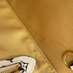 Pre Owned Louis Vuitton Monogram Giant Neverfull MM Coated Canvas Tote Bag