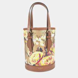 Pre Owned حقيبة دلو نانو لويس فيتون حديقة جلد ذهبية