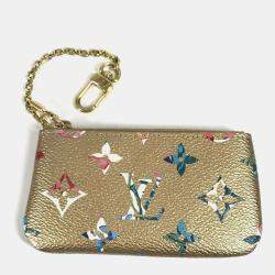 Pre Owned حقيبة دلو نانو لويس فيتون حديقة جلد ذهبية