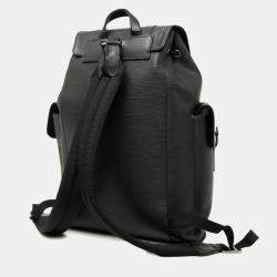 مملوكة مسبقًا Louis Vuitton Epi Christopher Pm Backpack Noir Black Leather