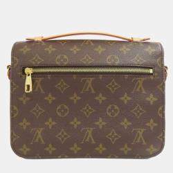 Pre Owned حقيبة يد لوي فيتون ميتيس متوسطة بوشيت قماش مونوغرام