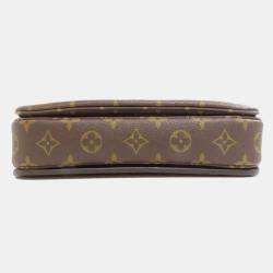 Pre Owned حقيبة يد لوي فيتون ميتيس متوسطة بوشيت قماش مونوغرام