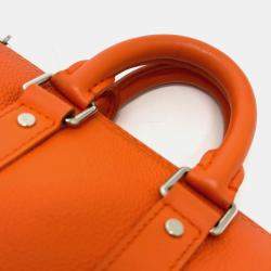 مملوكة مسبقًا Louis Vuitton Aerogram Keepall Xs 2-Way Shoulder Bag Leather Orange