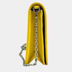 مملوكة مسبقًا Louis Vuitton Louis Vuitton Chain Wallet Lv X Yk Epi Leather Portefeuille Twist