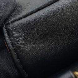 Pre Owned حقيبة كتف لويس فيتون سلسلة بوشت كوسان جلد حمل أسود