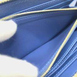 مملوكة مسبقًا محفظة لوي فيتون زيببي نايل زرقاء دينيم أحرف LV و TM