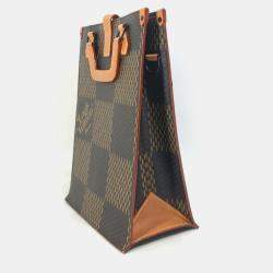 مملوكة مسبقًا حقيبة يد لويس فيتون داميير جاينت ميني توت كانفاس بنية