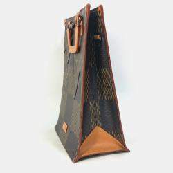 مملوكة مسبقًا حقيبة يد لويس فيتون داميير جاينت ميني توت كانفاس بنية