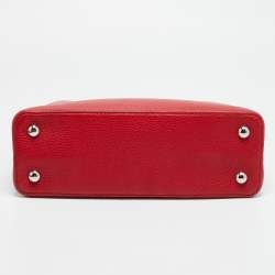 مملوكة مسبقًا Louis Vuitton Capucines PM Rubis Taurillon Leather Top Handle Bag