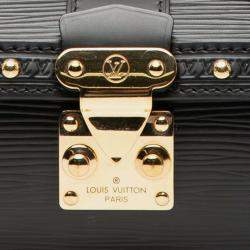 Pre Owned Louis Vuitton Black Epi Papillon Trunk