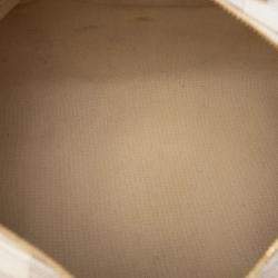 Pre Owned حقيبة لويس فيتون سبيدي داميير أزور أبيض باندوليير ٣٠