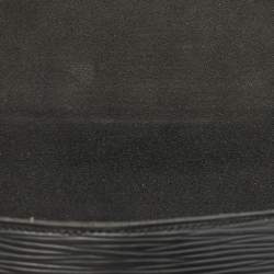 Pre Owned Louis Vuitton Black Epi Leather Pochette Felicie Bag