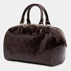 Pre Owned حقيبة لويس فيتون مونتانا مونوجرام أرجوانية فيرني