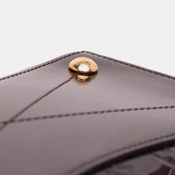 Pre Owned حقيبة لويس فيتون مونتانا مونوجرام أرجوانية فيرني